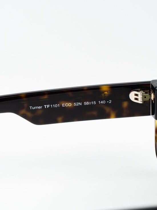 Tom Ford TURNER Women Sunglasses Havana Green Pilot FT1101 52N NEW AUTHENTIC